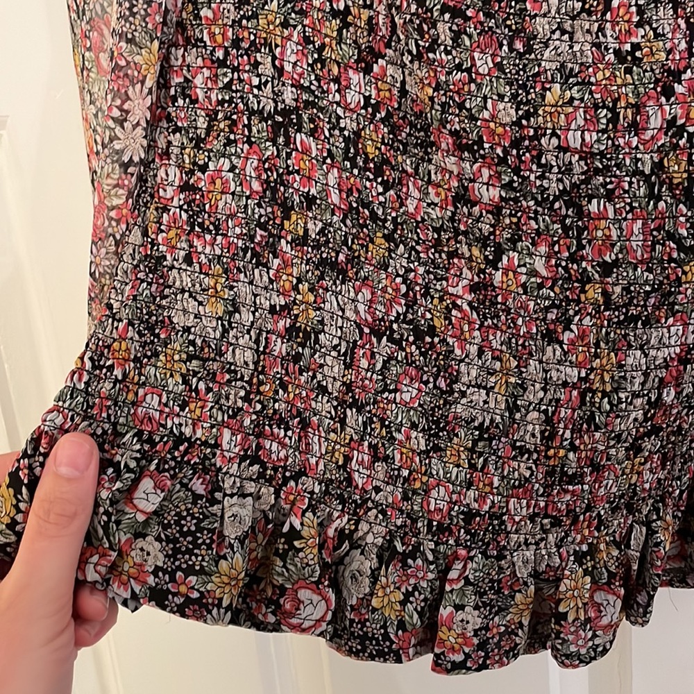 1. State Ruched Sheer Top - Picture 2 of 2